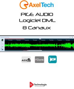 Pige Audio Logiciel 8 Canaux DML Axel Technology